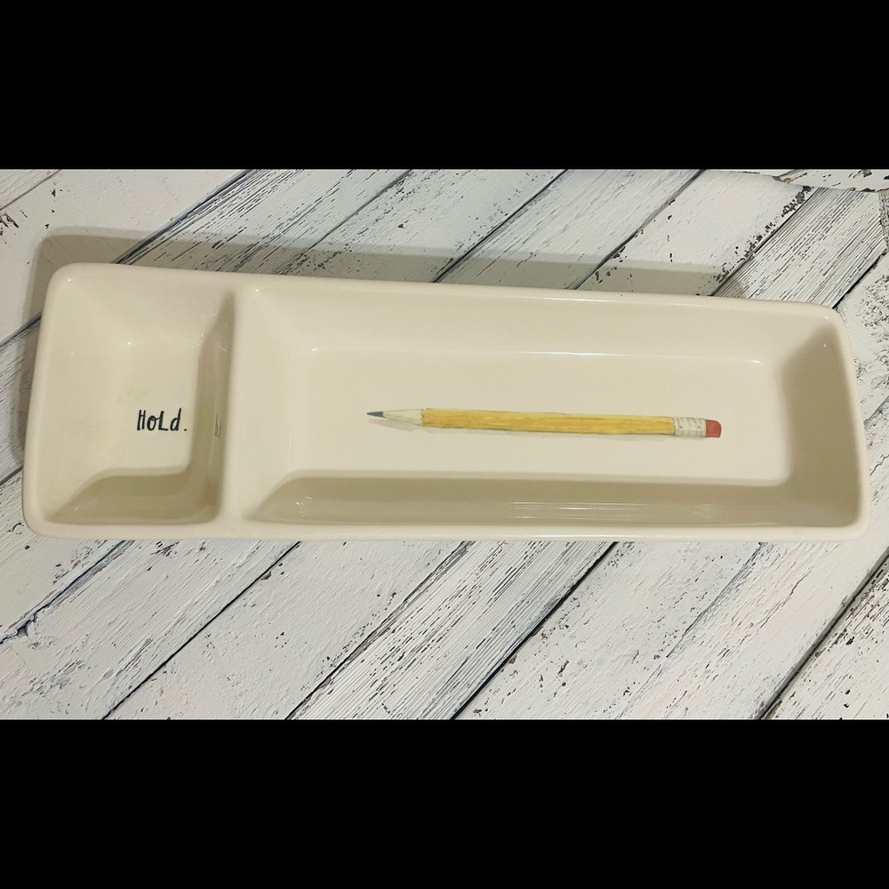 Rae Dunn pencil holder desk organizer artesian collection by magenta
